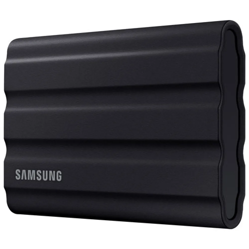 Samsung T7 Shield 1TB USB 3.2 External Solid State Drive (MU-PE1T0S/AM) - Black
