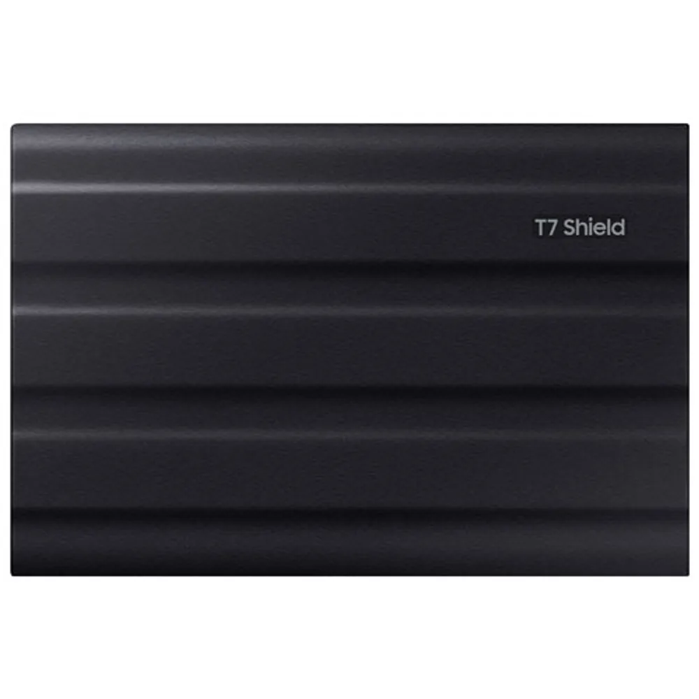 Samsung T7 Shield 1TB USB 3.2 External Solid State Drive (MU-PE1T0S/AM) - Black