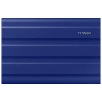 Disque SSD externe USB 3.2 de 1 To T7 Shield de Samsung (MU-PE1T0R/AM) - Bleu