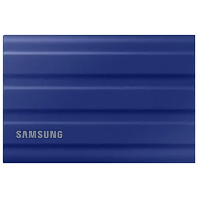 Samsung T7 Shield 2TB USB 3.2 External Solid State Drive (MU-PE2T0R/AM) - Blue