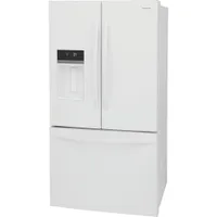 Frigidaire 36" 27.8 Cu. Ft. French Door Refrigerator with Water & Ice Dispenser (FRFS2823AW) - White
