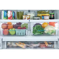 Frigidaire 36" 27.8 Cu. Ft. French Door Refrigerator with Water & Ice Dispenser (FRFS2823AW) - White