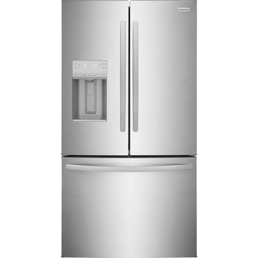 Frigidaire 36" 27.8 Cu. Ft. French Door Refrigerator with Dispenser (FRFS2823AS) - Stainless Steel