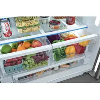 Frigidaire 36" 27.8 Cu. Ft. French Door Refrigerator with Dispenser (FRFS2823AS) - Stainless Steel