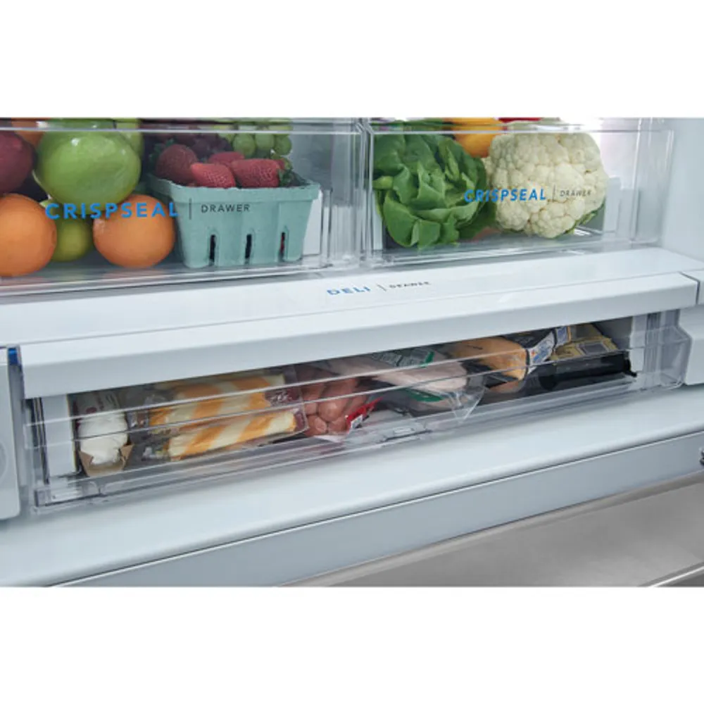 Frigidaire 36" 27.8 Cu. Ft. French Door Refrigerator with Dispenser (FRFS2823AS) - Stainless Steel