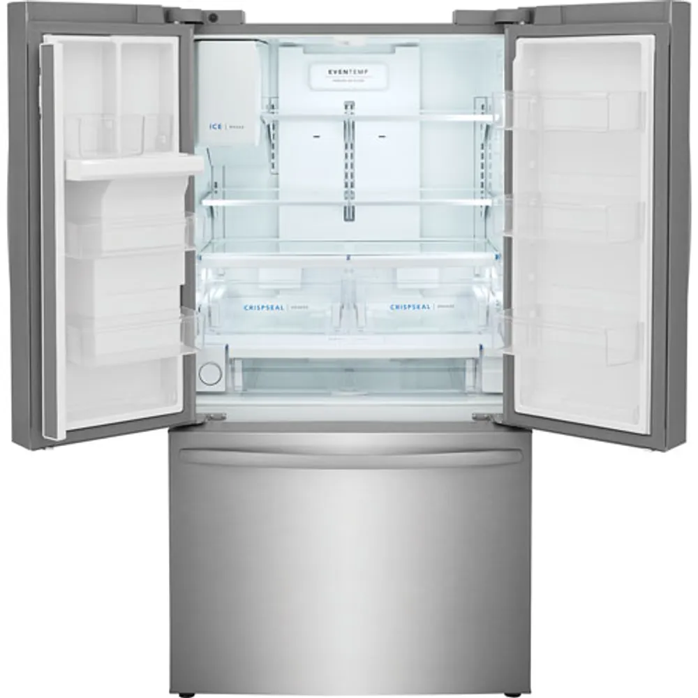 Frigidaire 36" 27.8 Cu. Ft. French Door Refrigerator with Dispenser (FRFS2823AS) - Stainless Steel