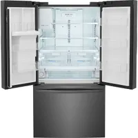 Frigidaire 36" 27.8 Cu. Ft. French Door Refrigerator with Dispenser (FRFS2823AD) - Black Stainless