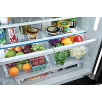 Frigidaire 36" 27.8 Cu. Ft. French Door Refrigerator with Dispenser (FRFS2823AD) - Black Stainless