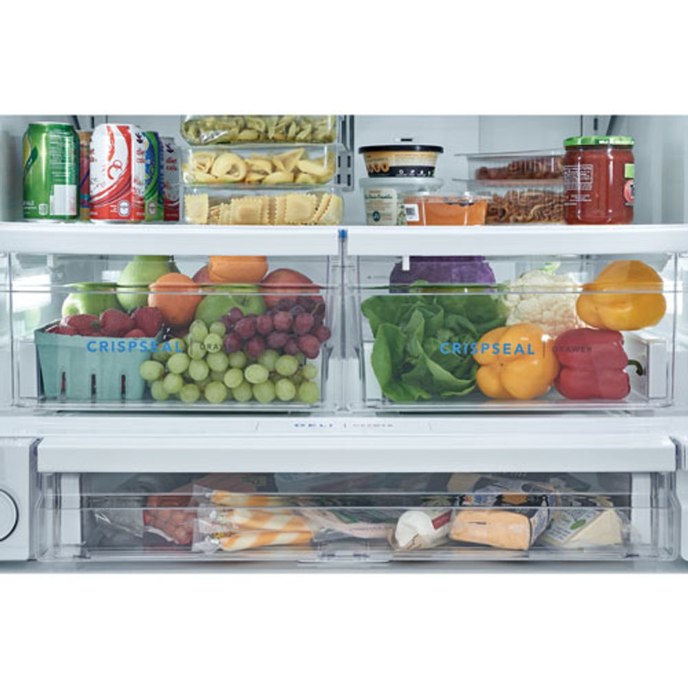 Frigidaire 36" 28.8 Cu. Ft. French Door Refrigerator with Ice Dispenser (FRFN2823AS) - Stainless Steel