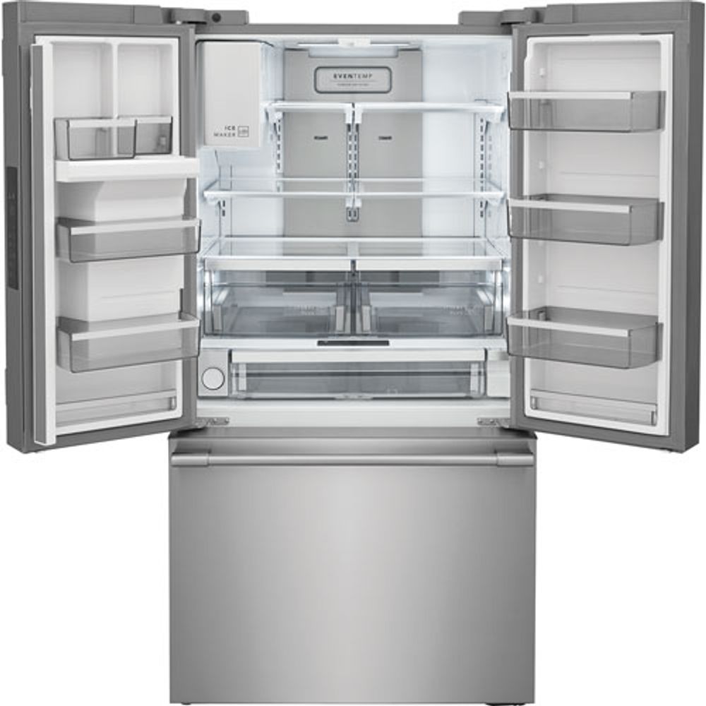 Frigidaire Pro 36" 22.6 Cu. Ft. French Door Refrigerator with Dispenser (PRFC2383AF) - Stainless Steel