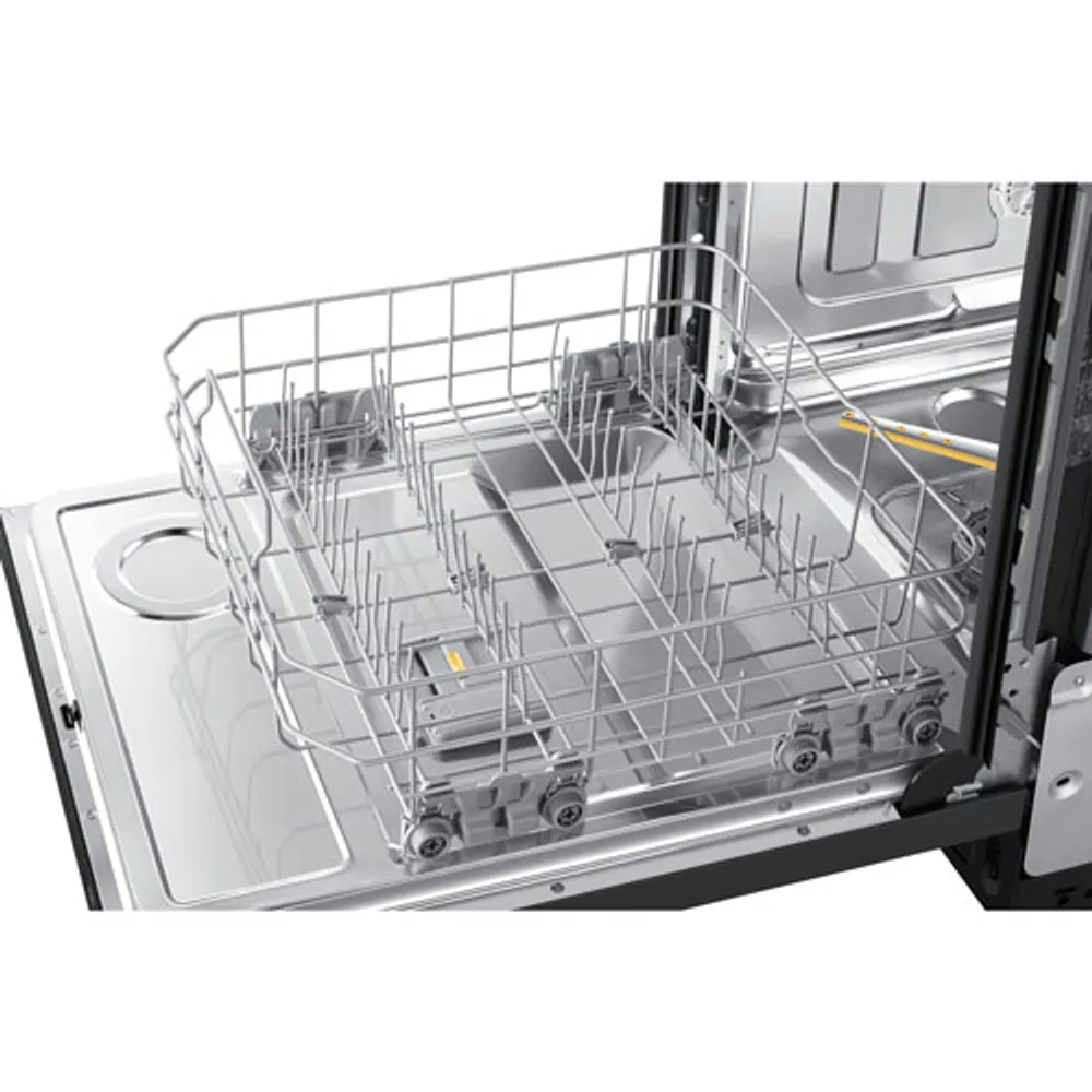 Samsung 24" 42dB Built-In Dishwasher with Third Rack (DW80B7070UG/AC) - Black Stainless