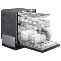 Samsung 24" 42dB Built-In Dishwasher with Third Rack (DW80B7070UG/AC) - Black Stainless