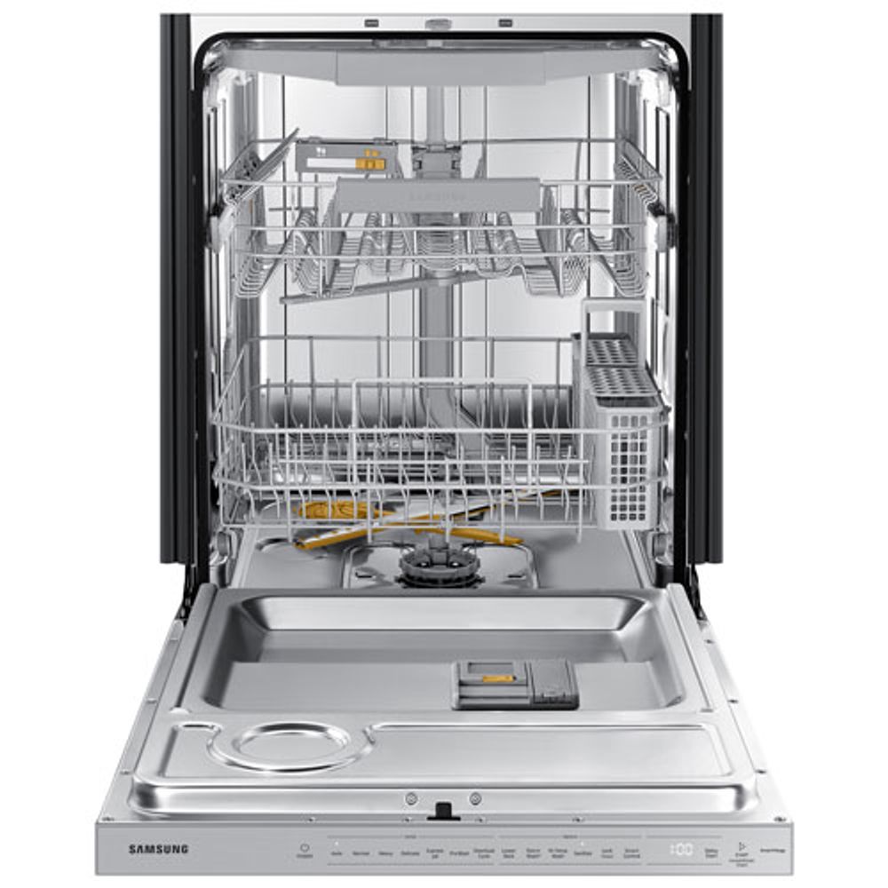 Samsung 24" 44dB Built-In Dishwasher with Third Rack (DW80B6060US/AC) - Stainless Steel