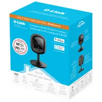 D-Link Pro Compact Semi-Wireless Indoor 1080p Full HD Security Camera - Black