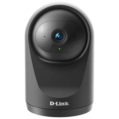 D-Link Pro Compact Semi-Wireless Indoor Pan & Tilt 1080p Full HD IP Camera - Black