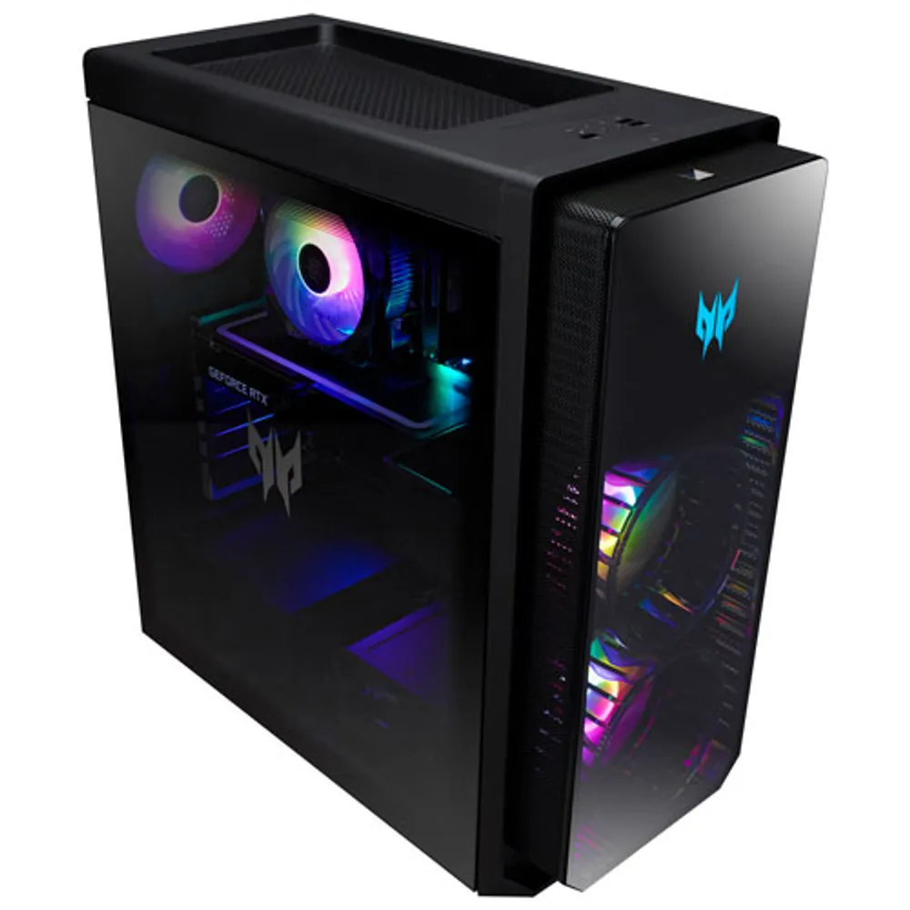 Acer Predator Orion Liquid Cooled Gaming PC (Intel Ci7-12700K/2TB HDD/1TB SSD/32GB RAM/RTX 3090/Win 11) - Only at Best Buy