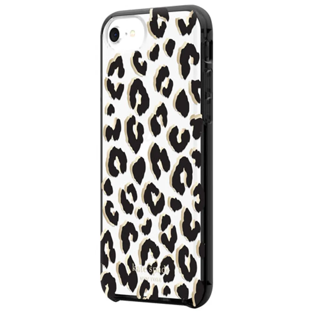 kate spade new york Fitted Hard Shell Case for iPhone SE (3rd Gen/2nd Gen) - Leopard