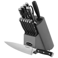 Cuisinart 15-Piece Knife Block Set (TRC-15BC)