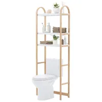 Umbra Bellwood 3-Shelf Over The Toilet Shelf - Wht/Natural