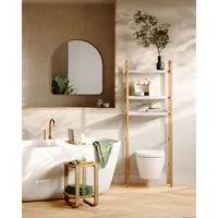 Umbra Bellwood 3-Shelf Over The Toilet Shelf - Wht/Natural