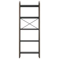 Umbra Bellwood 67" 5-Shelf Freestanding Shelf - Black/Natural