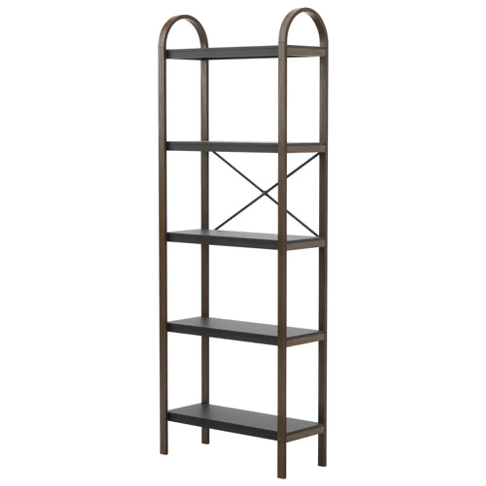 Umbra Bellwood 67" 5-Shelf Freestanding Shelf - Black/Natural