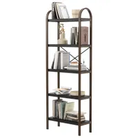 Umbra Bellwood 67" 5-Shelf Freestanding Shelf - Black/Natural