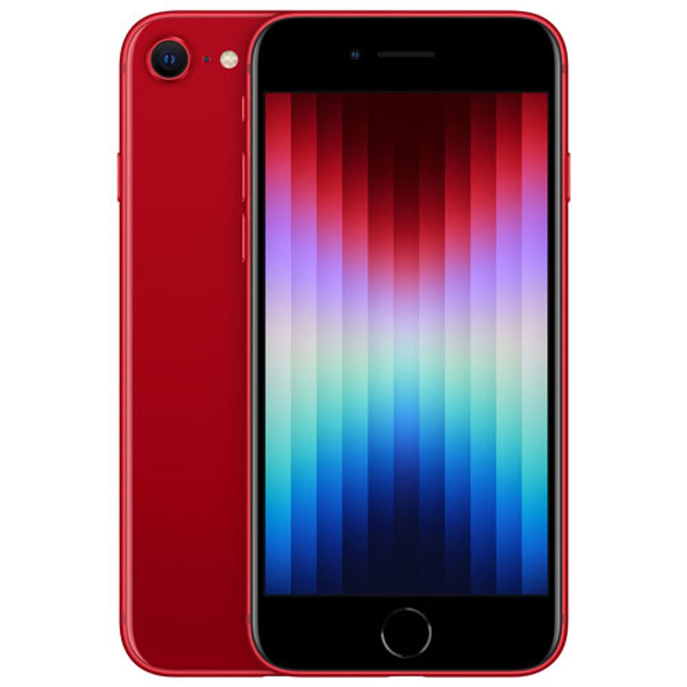 Freedom Mobile Apple iPhone SE 128GB (3rd Generation) - (PRODUCT)RED - Monthly Tab Payment