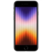 Virgin Plus Apple iPhone SE 128GB (3rd Generation) - Midnight - Monthly Financing