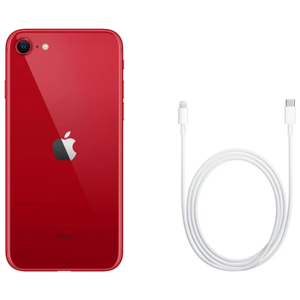Virgin Plus Apple iPhone SE 64GB (3rd Generation) - (PRODUCT)RED - Monthly Financing