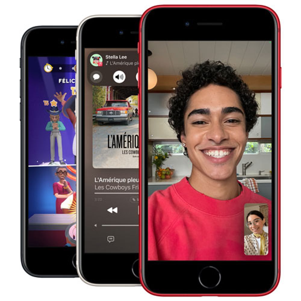 Virgin Plus Apple iPhone SE 64GB (3rd Generation) - Starlight - Monthly Financing