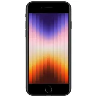 Rogers Apple iPhone SE 128GB (3rd Generation) - Midnight - Monthly Financing