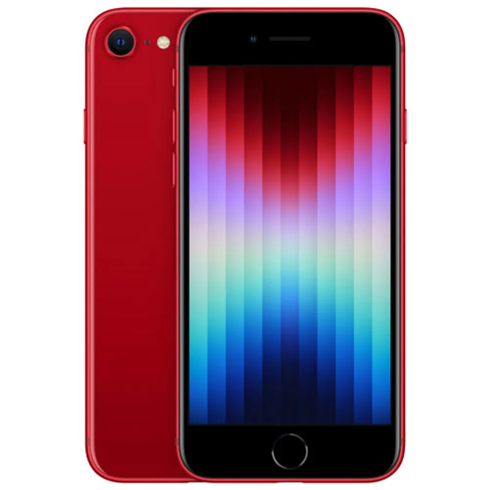 TELUS Apple iPhone SE 64GB (3rd Generation) - (PRODUCT)RED - Monthly Financing