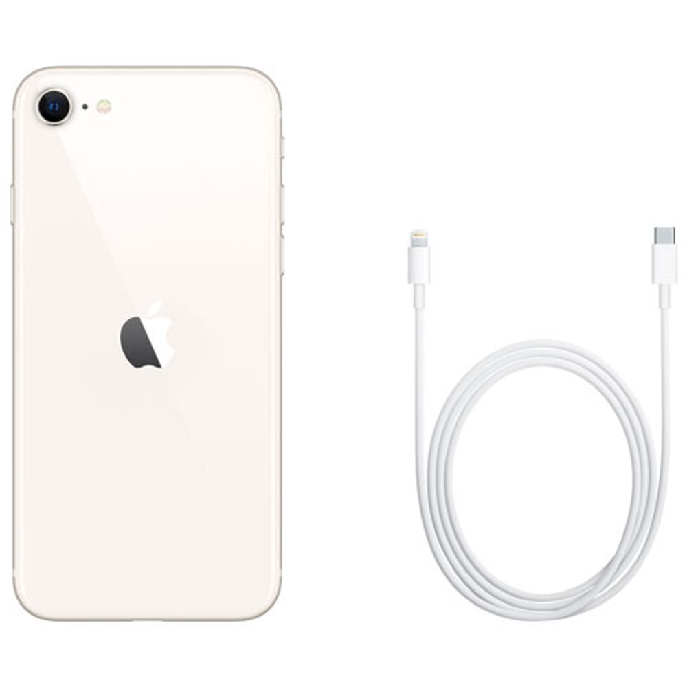 TELUS Apple iPhone SE 64GB (3rd Generation) - Starlight - Monthly Financing