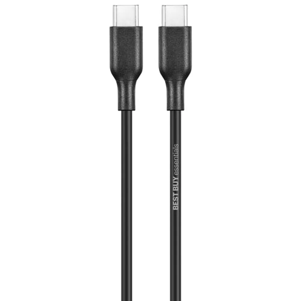 Best Buy Essentials 2.7m (8.9 ft.) USB-C to USB-C Cable (BE-MCC922K-C)