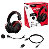 HyperX Cloud Alpha RF Wireless Gaming Headset (4P5D4AA) - Black