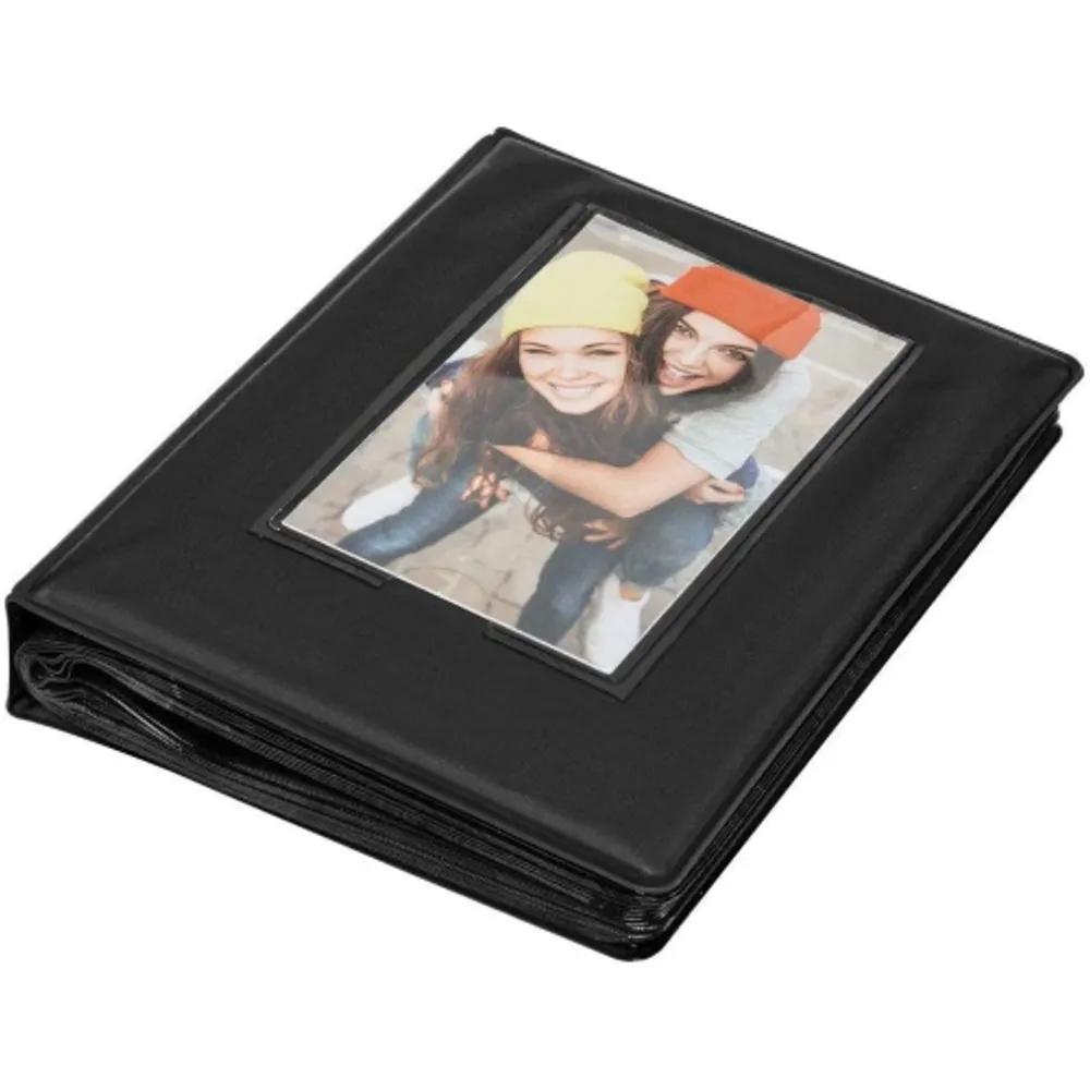 Zink 2x3 Photo Album 64-Pocket Mini Photo Album w/ Transparent Window Cover  for 2”x3” ZINK Zero Ink Photo Paper