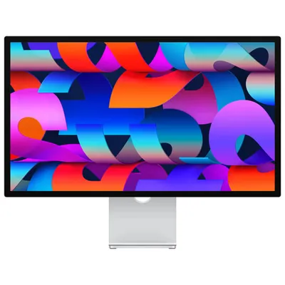 Apple Studio Display 27" 5K Retina Nano-Texture Glass Monitor w/ VESA Mount Adapter (MMYX3VC/A) - Silver