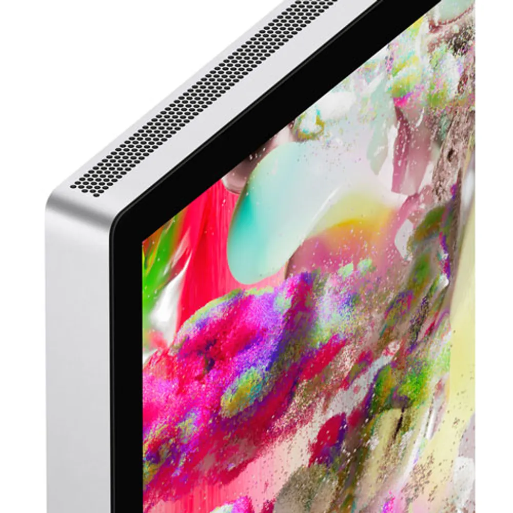 Apple Studio Display 27" 5K Retina Nano-Texture Glass Tilt/Height-Adjustable Monitor (MMYV3VC/A) - Silver