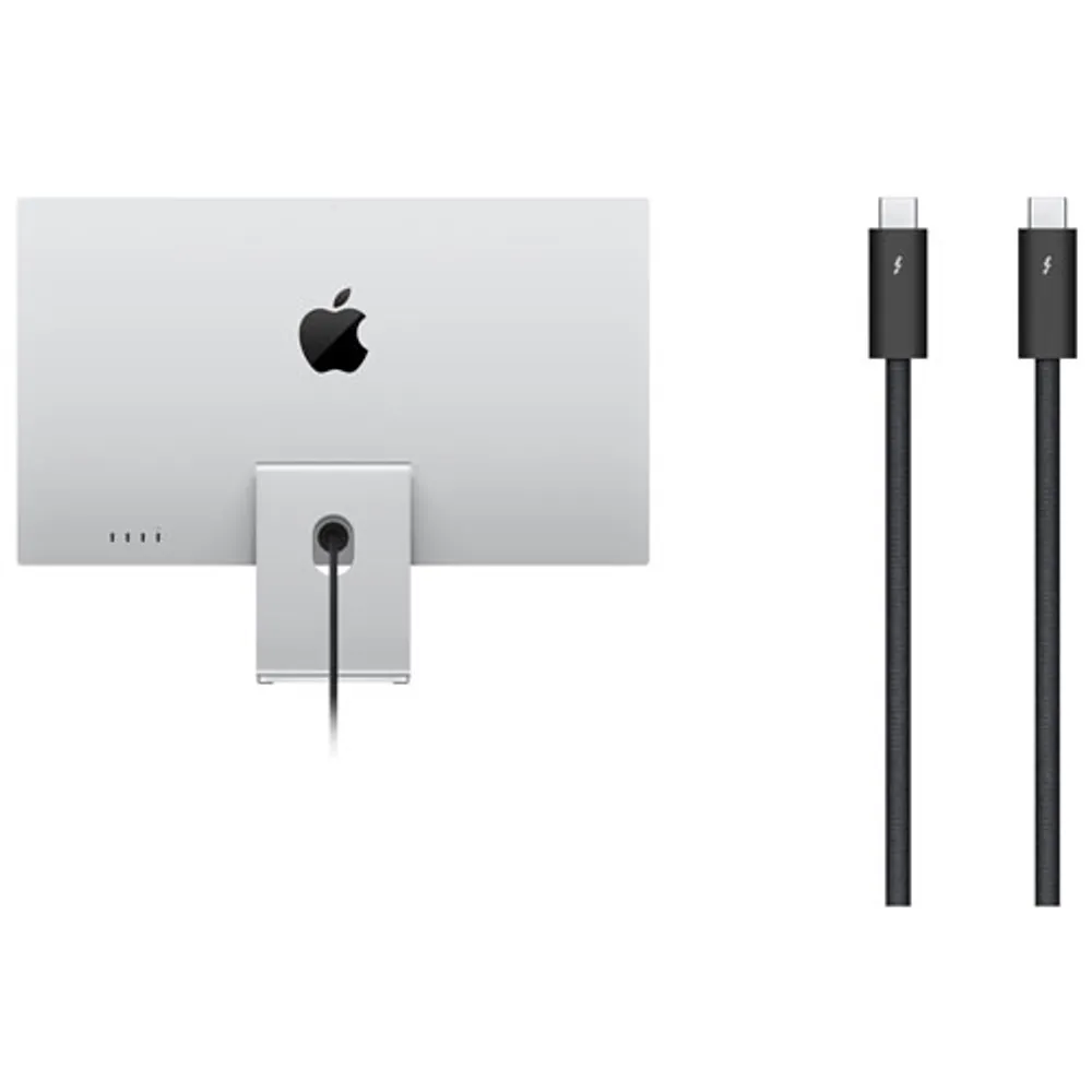 Apple Studio Display 27" 5K Retina Nano-Texture Glass Tilt-Adjustable Monitor (MMYW3VC/A) - Silver