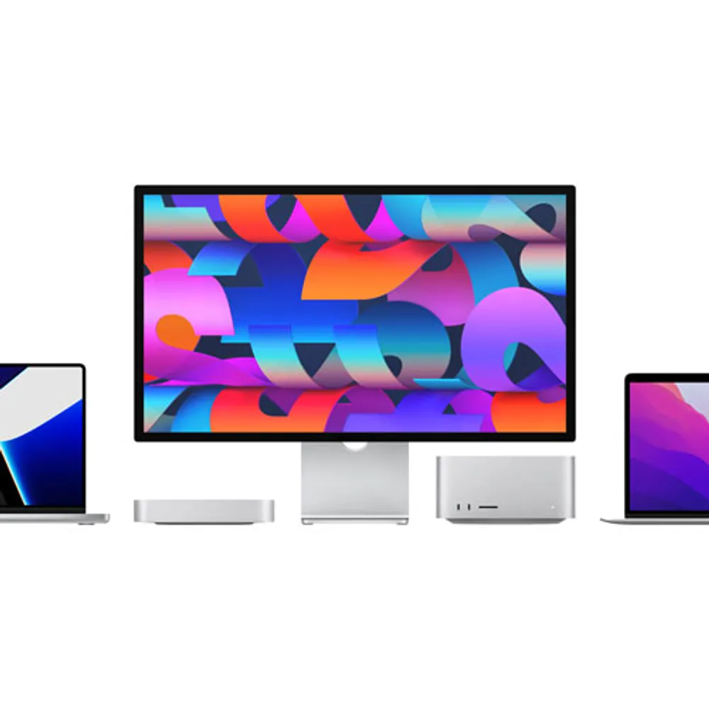 Apple Studio Display 27" 5K Retina Standard Glass Monitor w/ VESA Mount Adapter (MMYQ3VC/A) - Silver