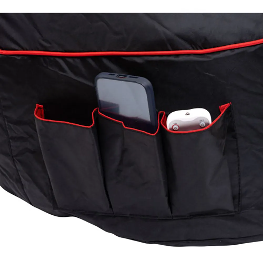 Beadbox Gaming Polyester High Back Bean Bag Chair