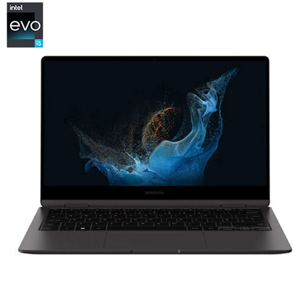 Portable Galaxy Book 2 360 à écran tactile 2-en-1 de 13,3 po de Samsung (Evo i5-1235U Intel/SSD 256 Go/RAM 8 Go/Windows 11)