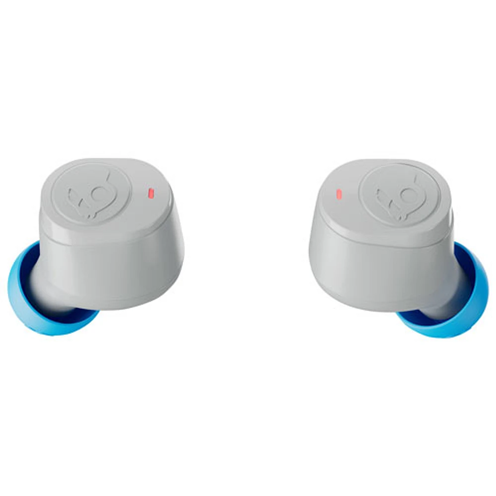 Skullcandy Jib 2 In-Ear Sound Isolating True Wireless Earbuds - Light Grey/Blue