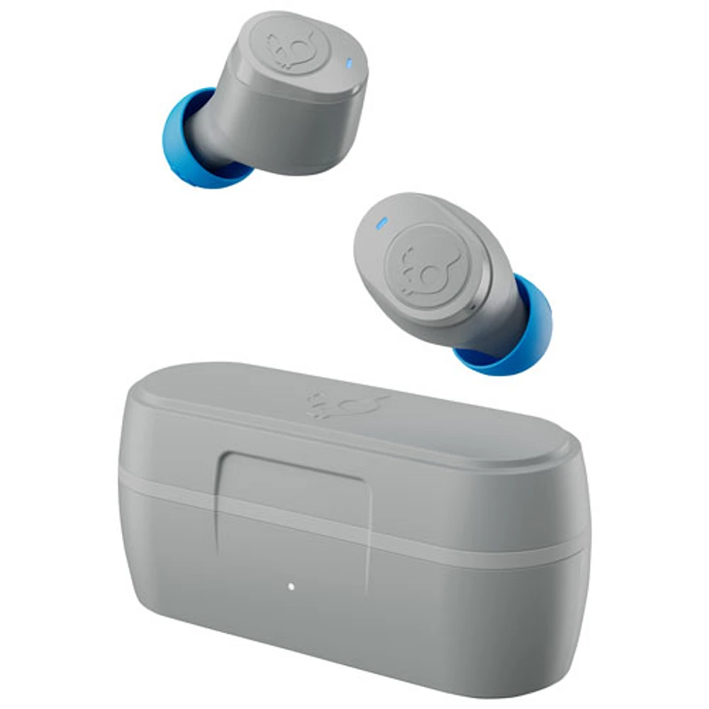 Skullcandy Jib 2 In-Ear Sound Isolating True Wireless Earbuds - Light Grey/Blue