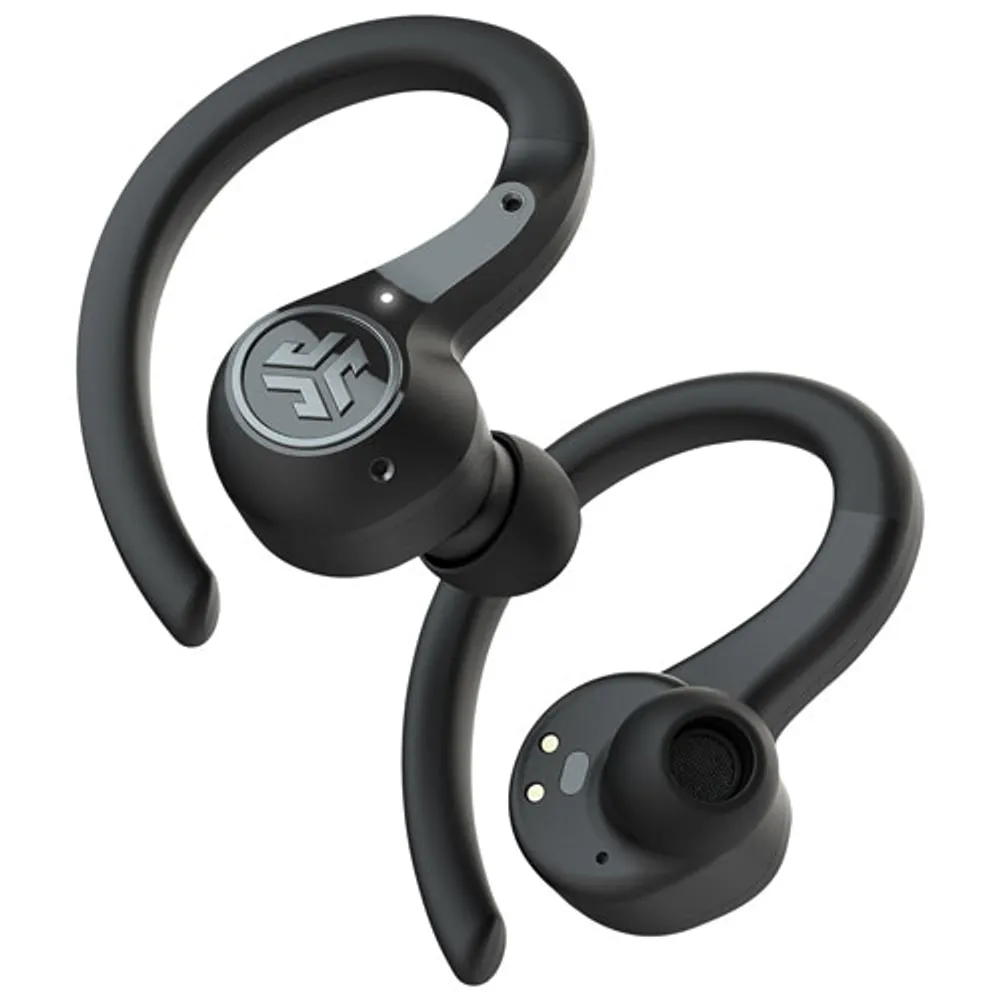 JLab Epic Air Sport In-Ear Noise Cancelling True Wireless Earbuds - Black