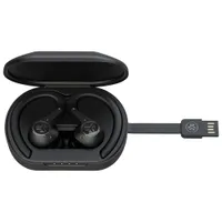 JLab Epic Air Sport In-Ear Noise Cancelling True Wireless Earbuds - Black