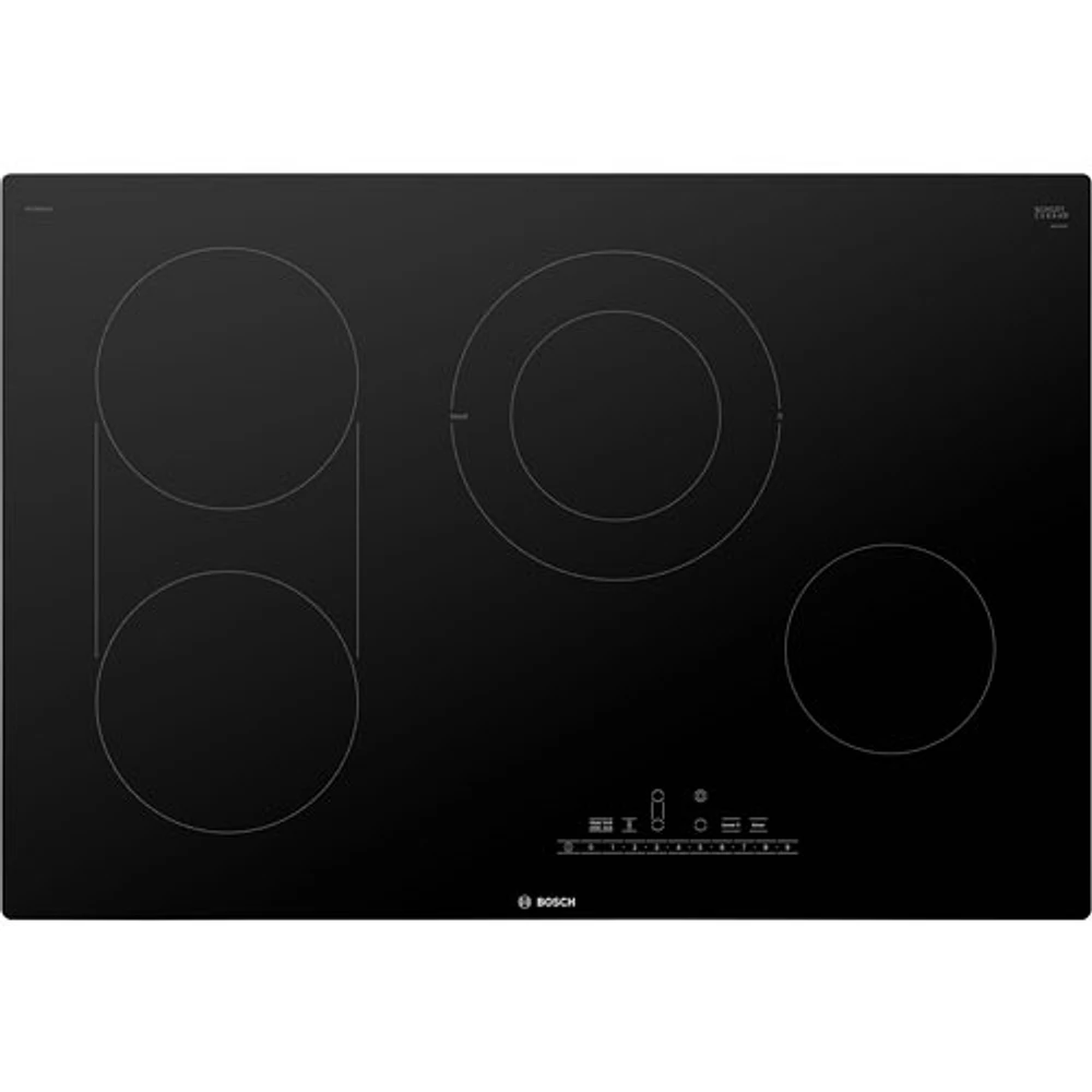 Bosch 30" 4-Element Electric Cooktop (NET8069UC) - Black