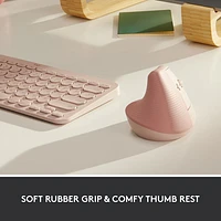 Logitech Lift Vertical Ergonomic 4000 DPI Wireless Mouse