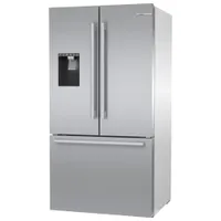 Bosch 36" 26 Cu. Ft. French Door Refrigerator with Water & Ice Dispenser (B36FD50SNS) - Stainless Steel